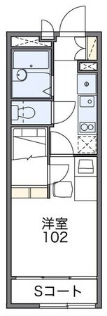 レオパレスヴィラ ノーバIIの物件間取画像